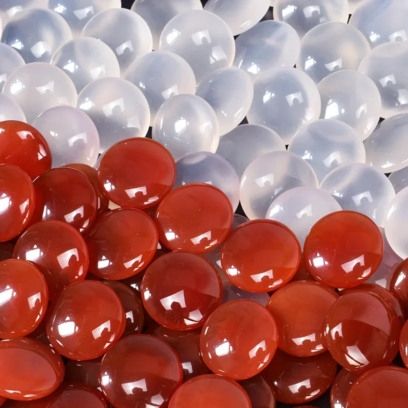 Agate Go Red and White Chess Set Crystal Go Natural Jade High-end Black and White Gobang Double-sided