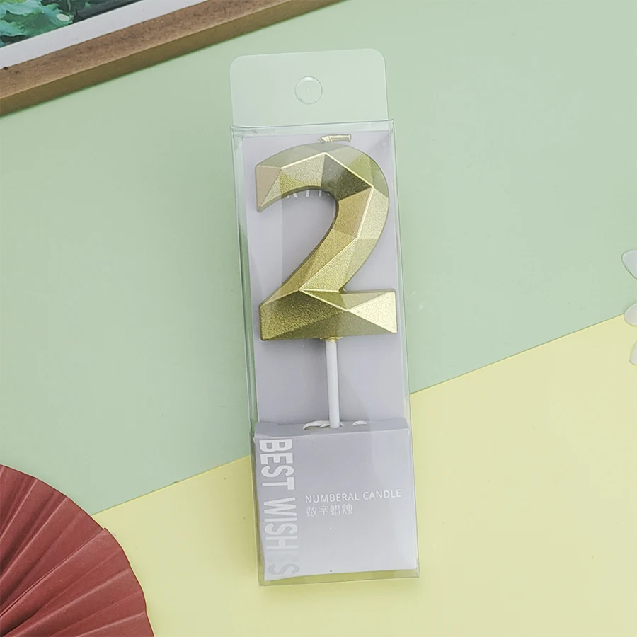 Goldene silbrige digitale Kerzen, verziert mit 0–9 Kuchenkerzen, alles Gute zum Geburtstag, Zahlenkerzen für die erste Geburtstagsfeier von Kindern – Detail 6