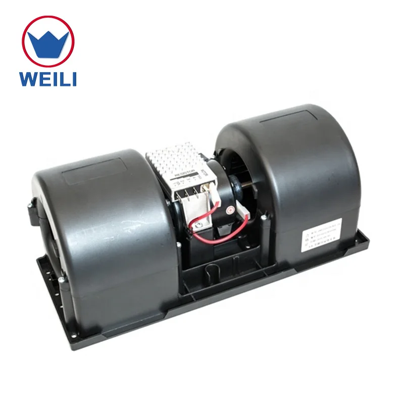 WZHF2101-1 24V Weili Automotive DC Blower Motor For Commercial Trucks Direct Replacement Brushless DC Fan