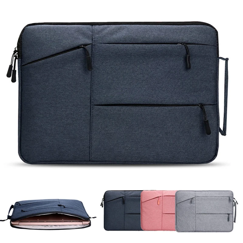 Laptop Handbag Sleeve Case 12 13 14 15 16 inch For HP DELL Notebook Bag Carrying Bag Macbook Air Pro 15.4 15.6 Protective Cases