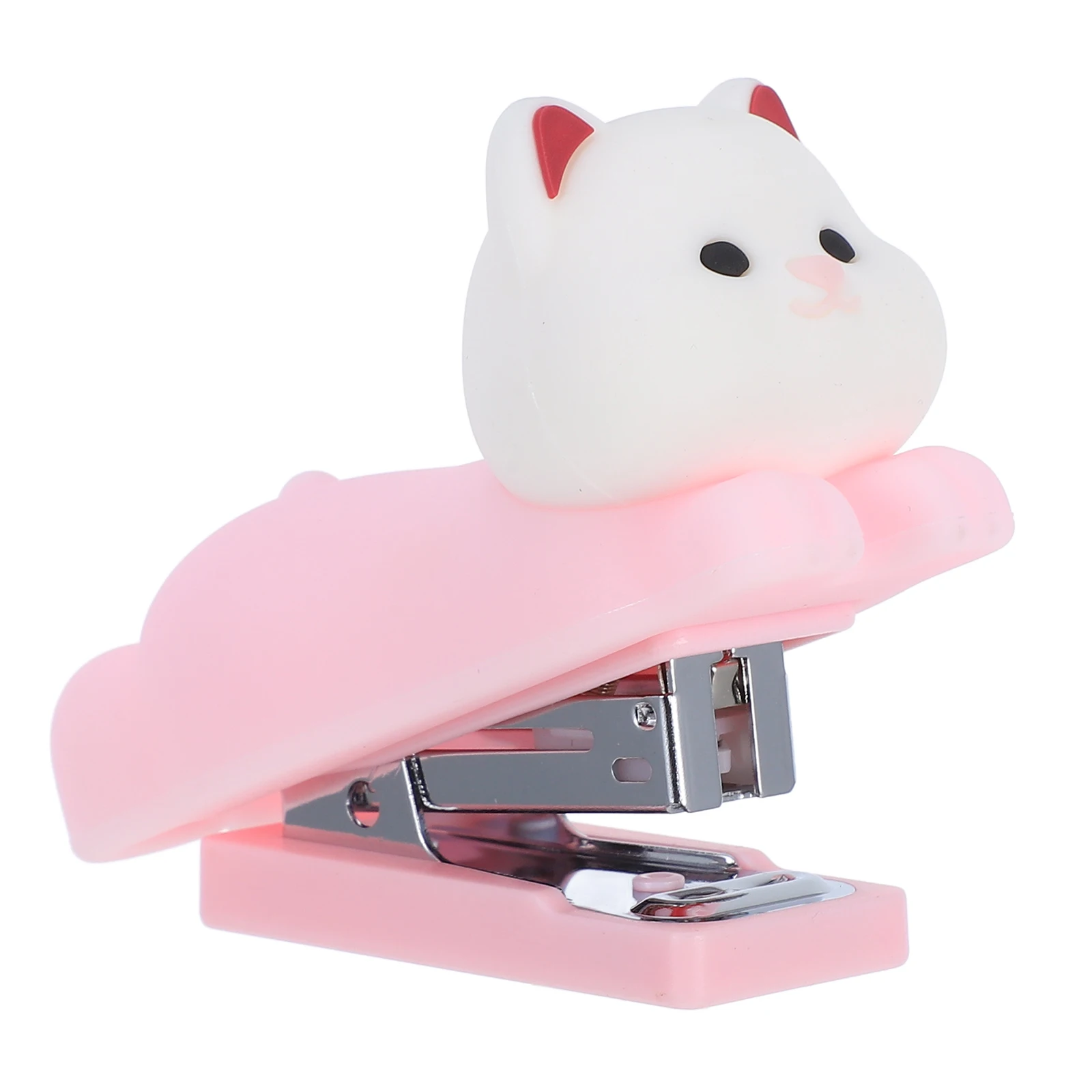 

Cartoon Stapler PVC Silicone Portable Cute Animal Handheld Office Classroom Desk Heavy Duty Multifunctional Craft