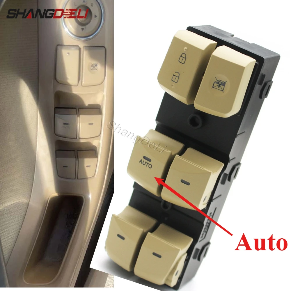 

1PC Fit For Hyundai Elantra 2012 2013 2014 2015 2016 Car AUTO Electric Window Regulator Buttons Power Window Control Switch