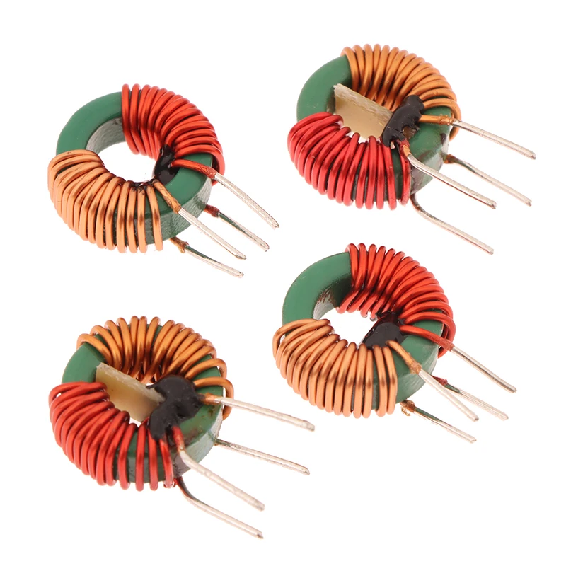 5PCS 14X9X5MM Common-mode Inductor 14*9*5mm 2MH 0.7Wire Diameter 5A Magnetic Ring Inductance Power Filtering Inductance Coil