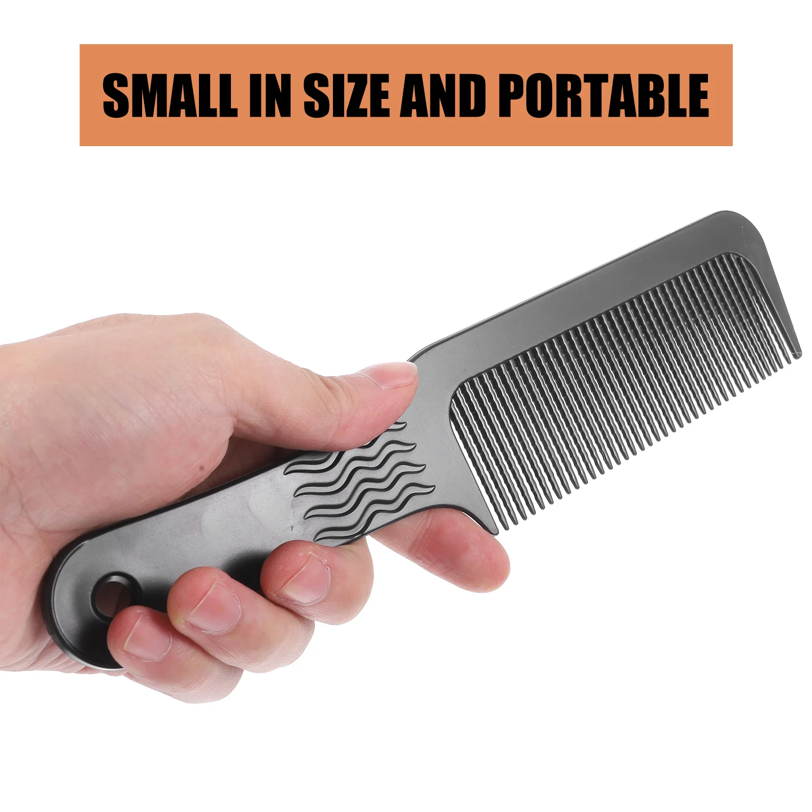 

4Pcs Antistatic Flat Hair Combs Portable Plastic Combs Hairdressing Accessories Men Styling Comb for Home Barbershop