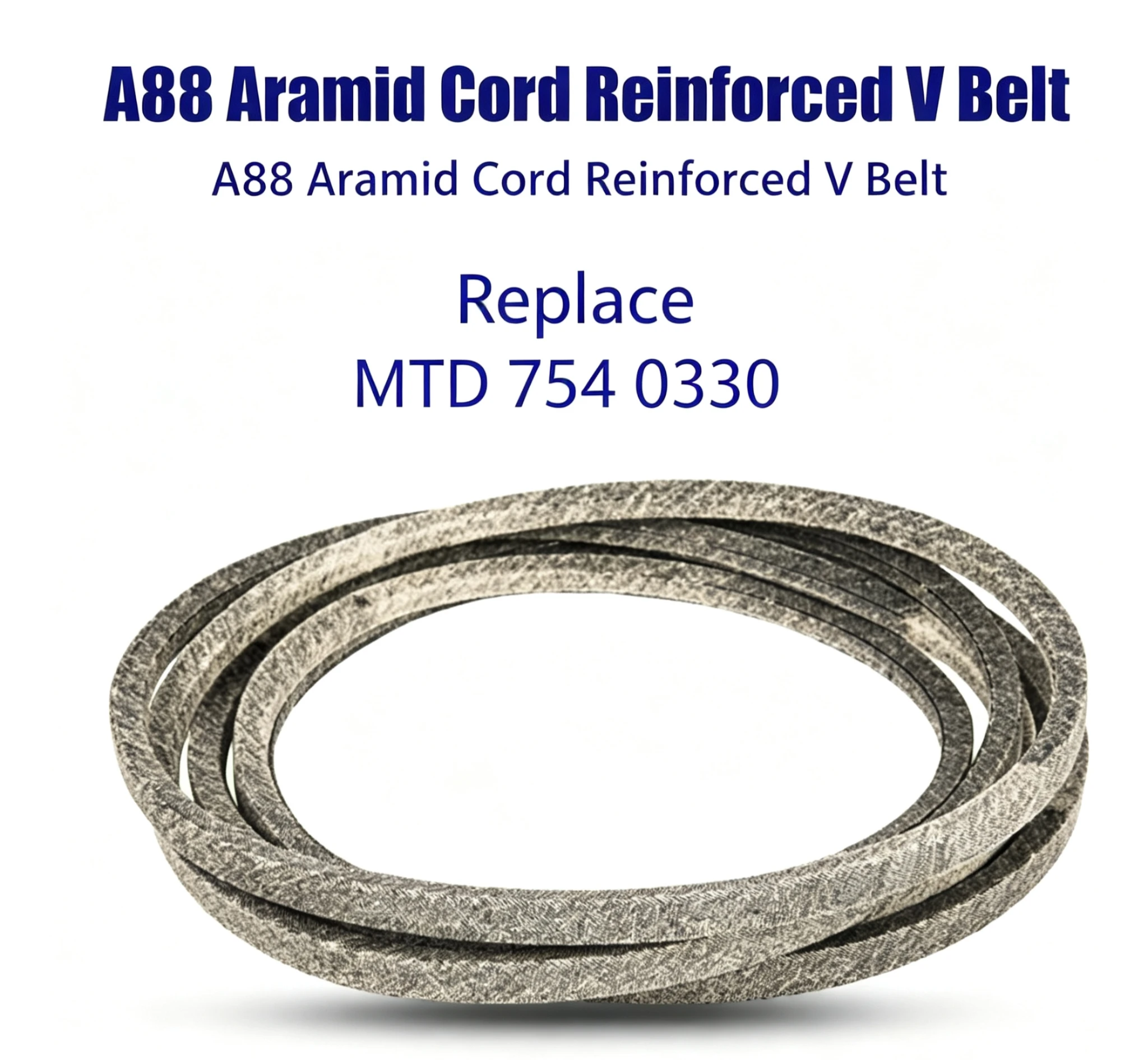 1PCS 1 2 x 90 Replacement V Belt Aramid Cord Reinforced Lawn Mower Belt for MTD AYP 38 Inch Deck Replace A88