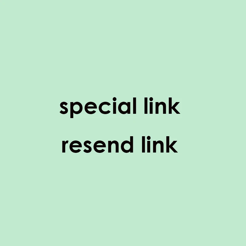 Payment Link /Resend Link/ Customized Link/ Extra Shipping