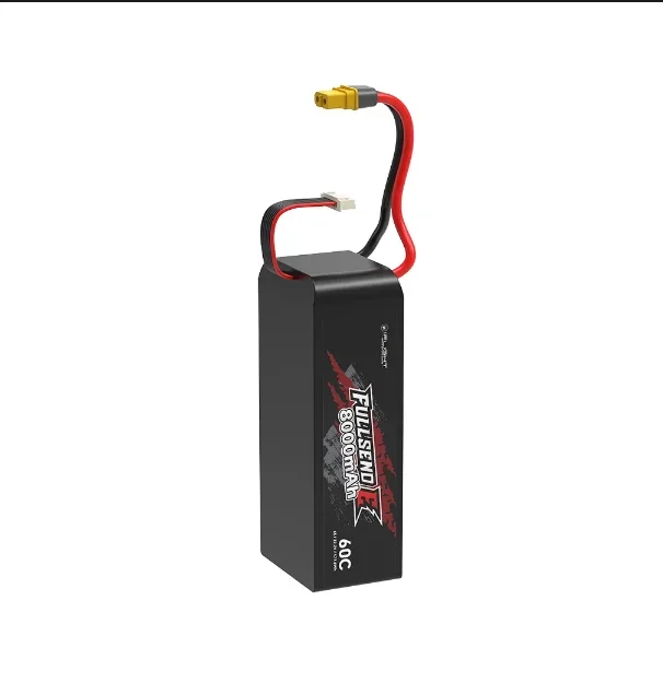 【新品未使用】iflight fullsend 6S 8000mah XT60 iFlight Fullsend E 6S 8000mAh 22.2V 8000mAh 60C 6S XT60 Battery