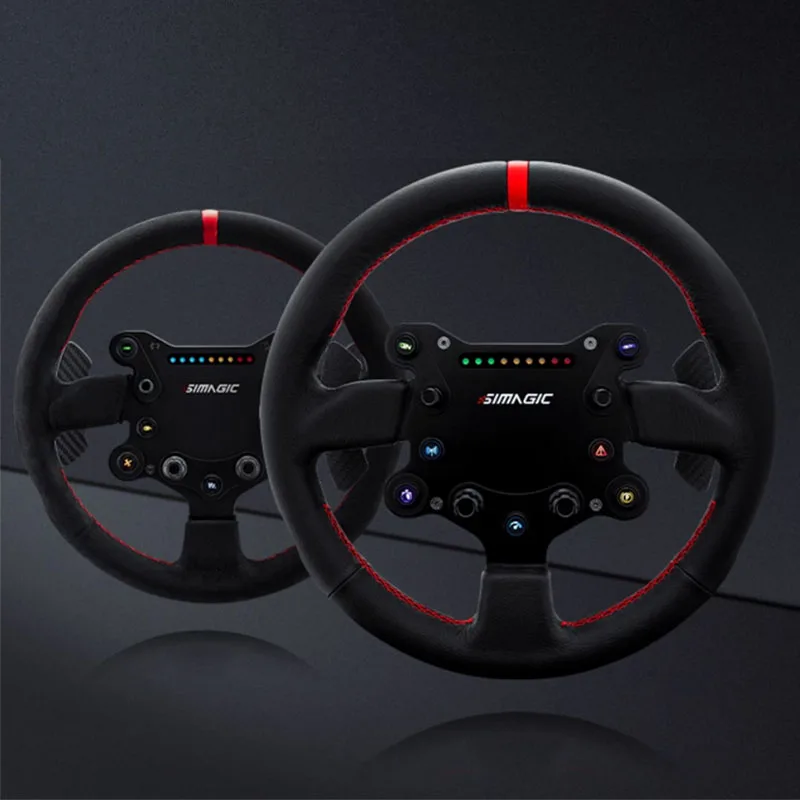 SIMAGIC GTS 300mm Steering Wheel Disc Single Paddle Shifter RGB Direct Drive Gaming Racing Simulato