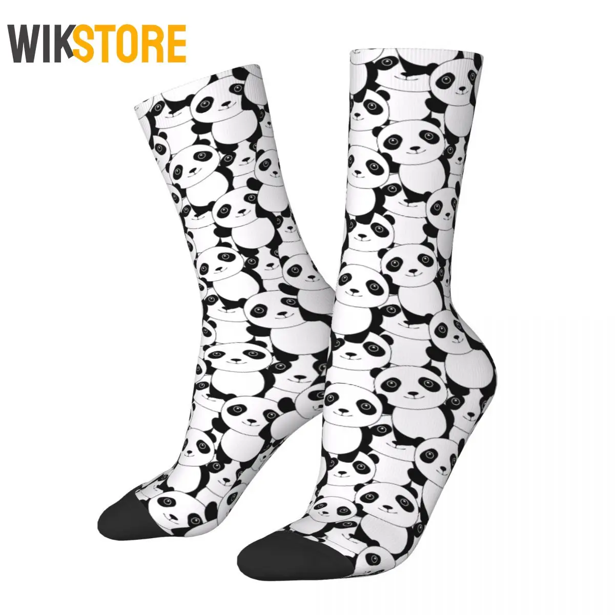 

Colorful Panda Cute Animal Football Socks Fashion Socks for Men Women Male Non-Slip Running Sport Socks