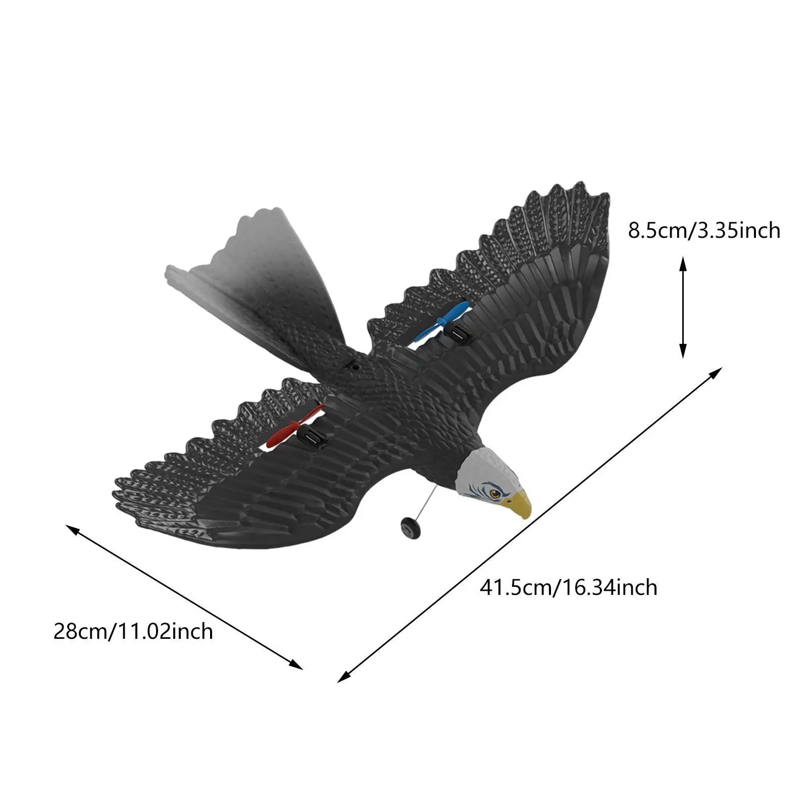 RC Airplane Remote Control Eagle Airplane Anti Collision Hand Throw Ground