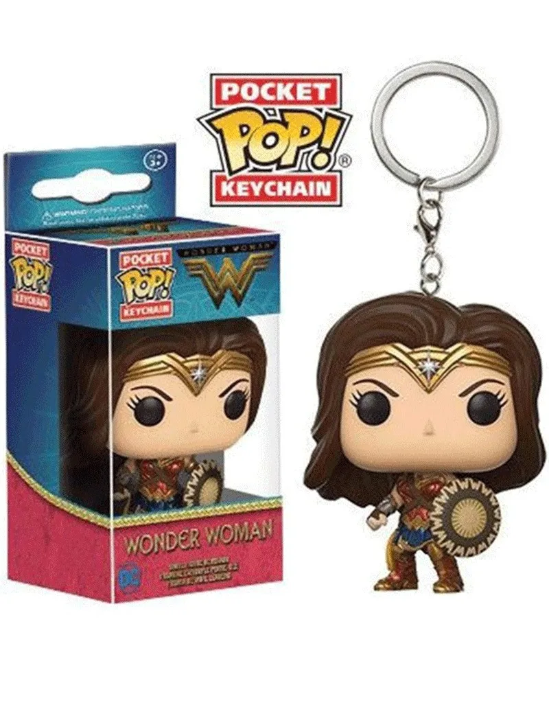 Pocket Pop Wonder Woman keychain Funko