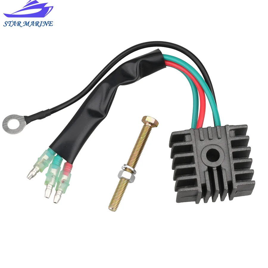 

Регулятор выпрямителя 6F5-81960 для Yamaha Mariner Suzuki Tohatsu 2T 4HP-70HP 6F5-81970 6F5-81960-60/61/62 6F5-81960-00-00 R2053.1