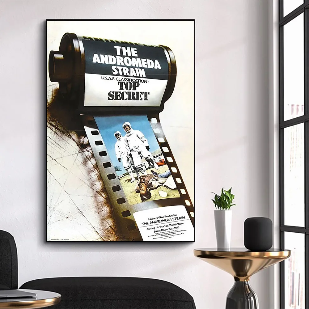 WM3349 The Andromeda Strain Classic Movie HD Silk Fabric Poster Art Decor Indoor Painting Gift