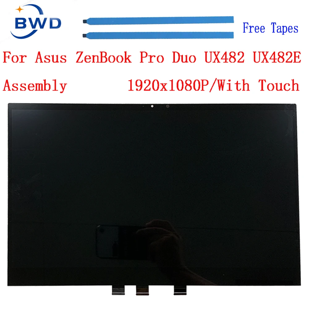 

18100-1401 14.0 1920X1080IPS EDP LCD Screen Assembly With Touch For ASUS ZenBook Duo 2021 UX482 UX 482 UX482EA UX482EG Screen