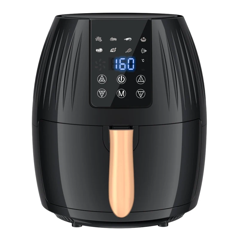 AF338D Air Fryer Multifunctional Touch Screen Household Large Capacity 5.5L Automatic Electric Fryer 1300W new electric air fryers 6l large capacity smart automatic household multi function led touchscreen deep oil free fryer europlug