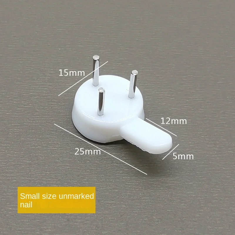 15PCS 3cm Frame nail fixed nail set frames Wall Decoration Installation Seamless Hooks Nail Clothes hanger