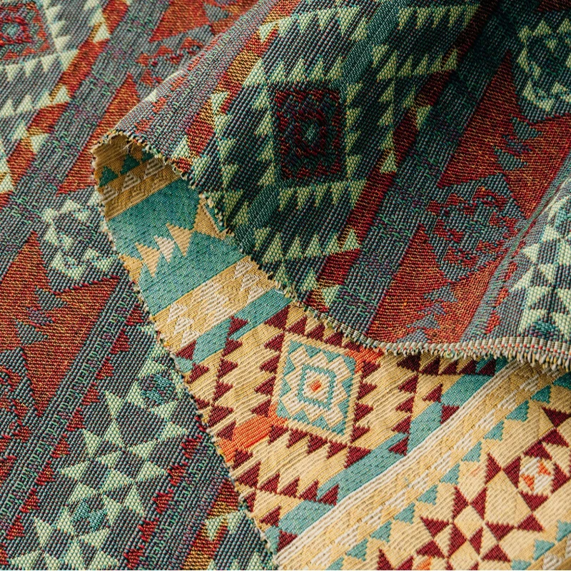Ethnic Style Woven Jacquard Fa - Wool Blanket Herringbone ulasan dan harga