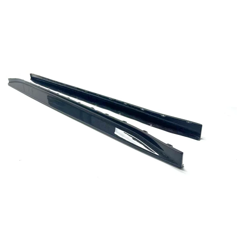 

3D стиль сухой углеродное волокно, удлинитель бокового дверного бампера, разветвитель для bmw G80 G82 M3 M4