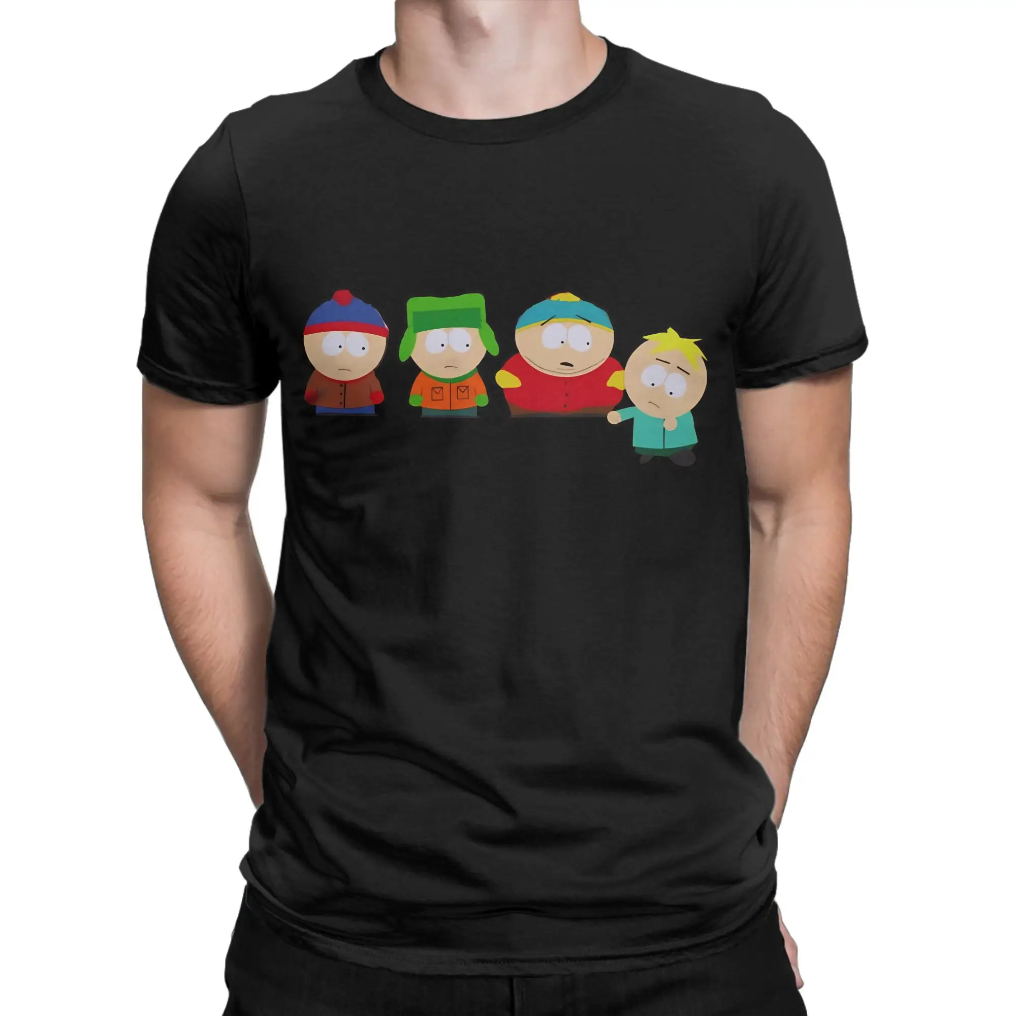 Butters Dance Classic Novelty Graphic 100% Cotton T-Shirt ssouthpark Tops Tees For Men