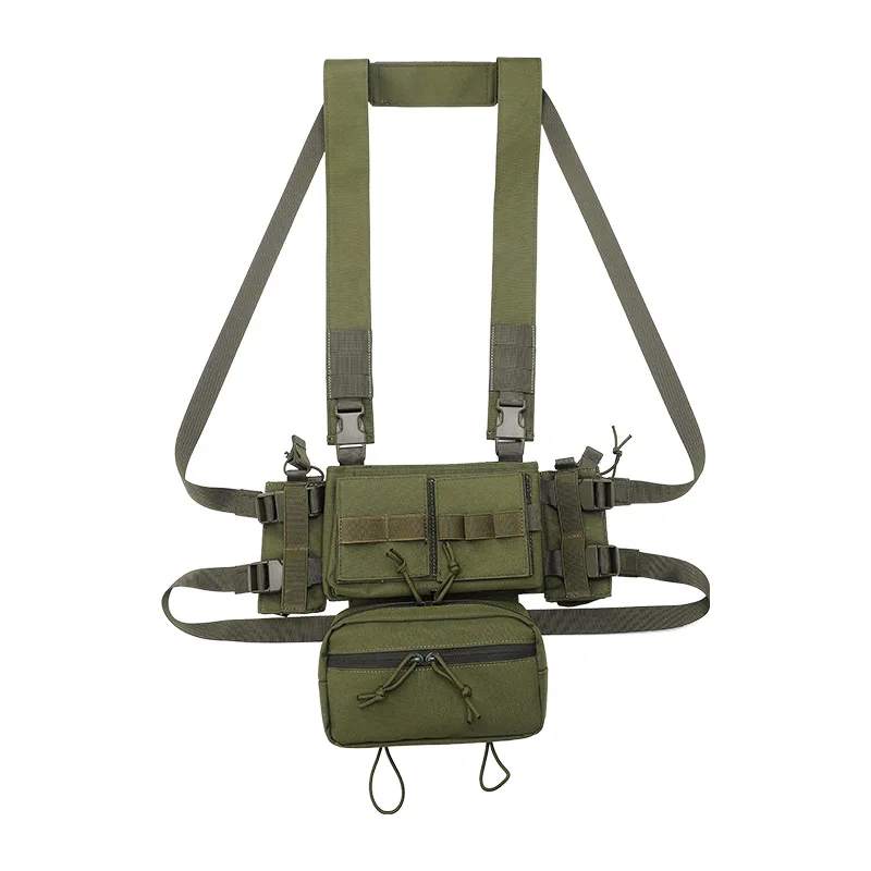 Tactical MK3 Chest Rig Micro Chassis SACK Pouch H Harness M4 AK Magazine Insert Airsoft Paintball Accessories Hunting Vest