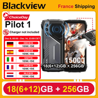 Oscal Pilot 1 [No EU Charger] Rugged Smartphone 18GB (6+12) 256GB 15000mAh Dual Flashlight 6.67'' Screen Android 14 50MP 138dB