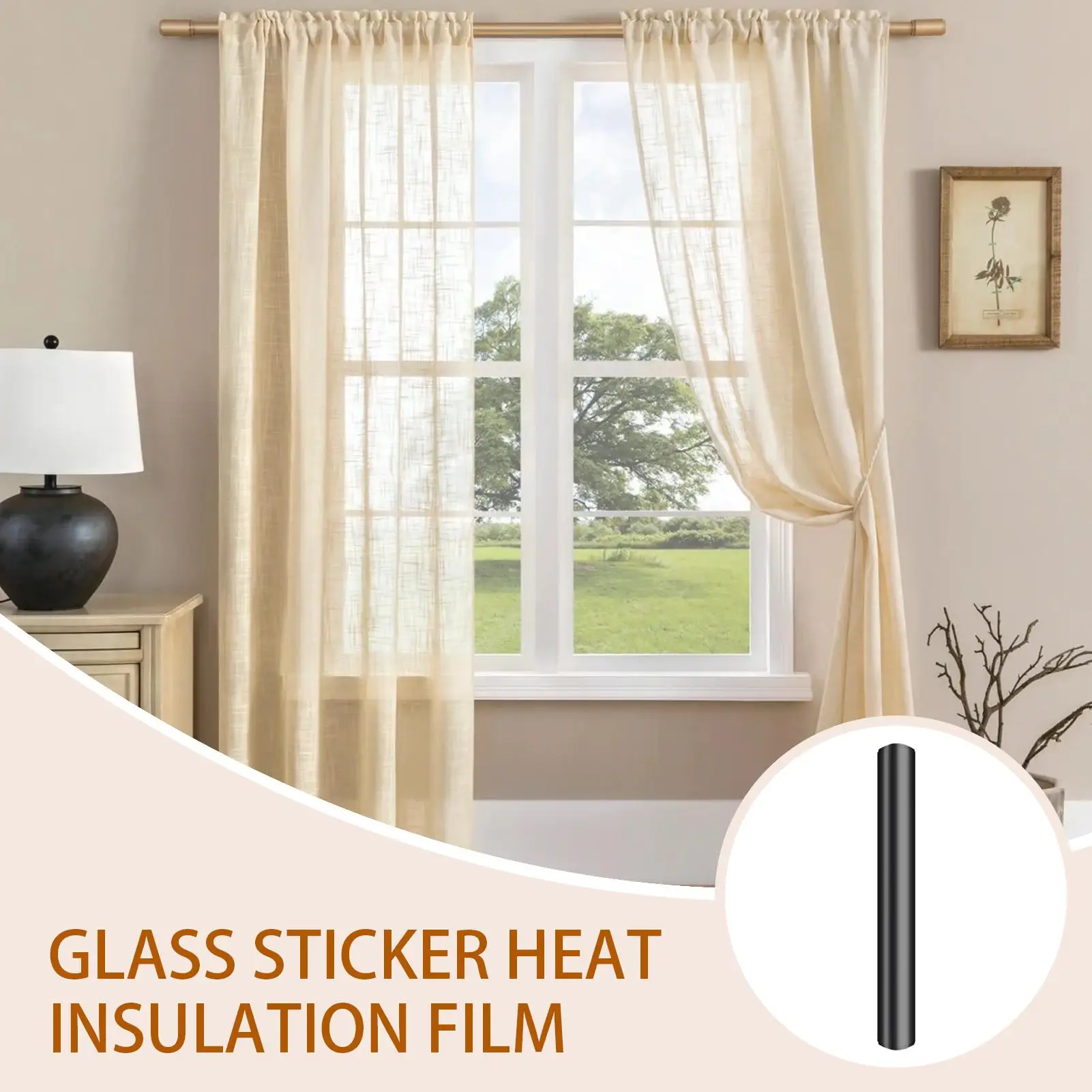 

Оконная пленка для конфиденциальности, блокирующая солнцезащитный анти-УФ-светоотражающий оттенок для окон, контроль тепла, блокирующий солнцезащитный анти-УФ-оттенок, светоотражающий самоклеящийся