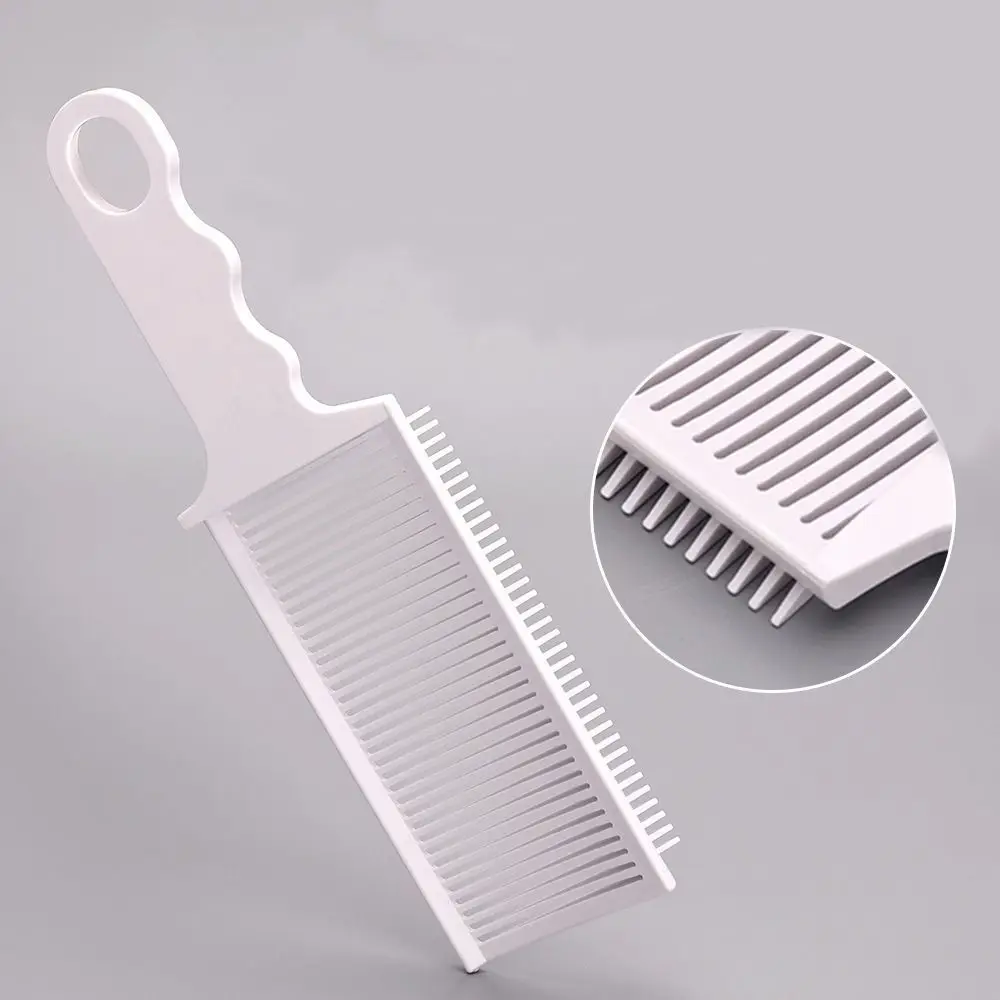 Fading Comb Professional Barber Clipper Blending Flat Hair Cutting Comb For Men Heat Resistant Fade Brush Salon Styling Tool