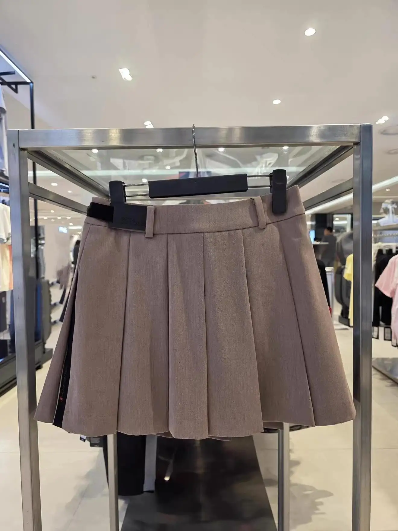 High Grade Ladies Golf Sports Skirt Pleated Design Comfort Drape Versatile Elegant Women Golf Skort