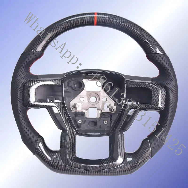 

ForGlassy Carbon Fiber Steering Wheel F150 F-150 Raptor 2015-2020