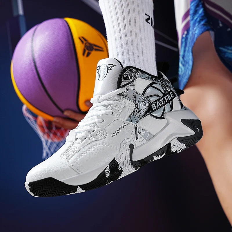

Summer Hot Sale Basketball Shoes Elastic Basketball Shoes Training Basketball Shoes Professional Game Training Shoes