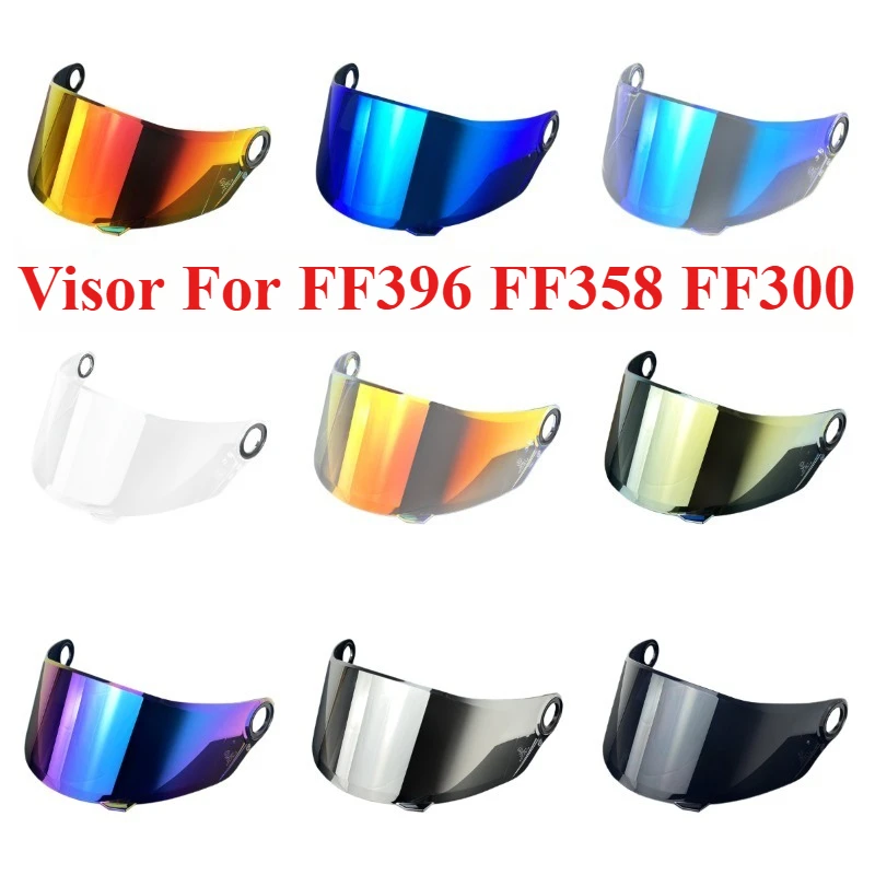 Helmet Visors for Visor for FF396 FF358 FF300 Helmet Visor Lens Shield Sunscreen Windshield Uv Protection Helmet Accessorie