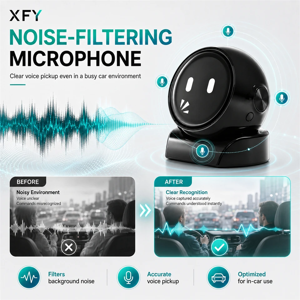 Robô de Voz AI XFY para Carro, - Musical Instrument Of India avaliação e preço