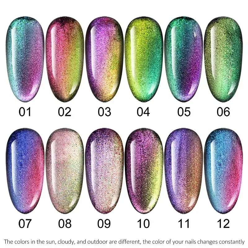 Venalisa 9D Cat Eyes Magnetic Gel Polish 7.5ml Nail Art Design Manicure Soak off Enamel UV Gel Nail Polish Lacquer Varnish:Venalisa 9D Cat Eyes Magnetic Gel Polish 7.5ml Lakier Hybrydowy do Paznokci Efekt Kociego Oka, Magnetyczny, do Manicure, Usuwany Soak Off, Lakier UV