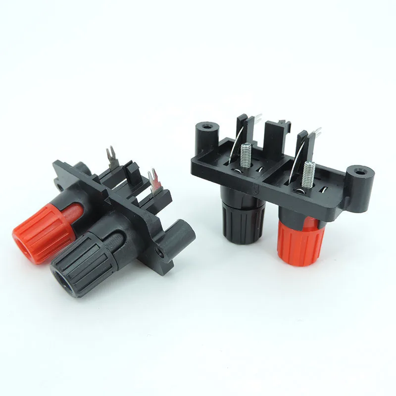 4mm 2/4/6 Pin hole socket Position Banana Plug power Connector Audio Jack Speaker Amplifier Terminal Screw Post Block Bend