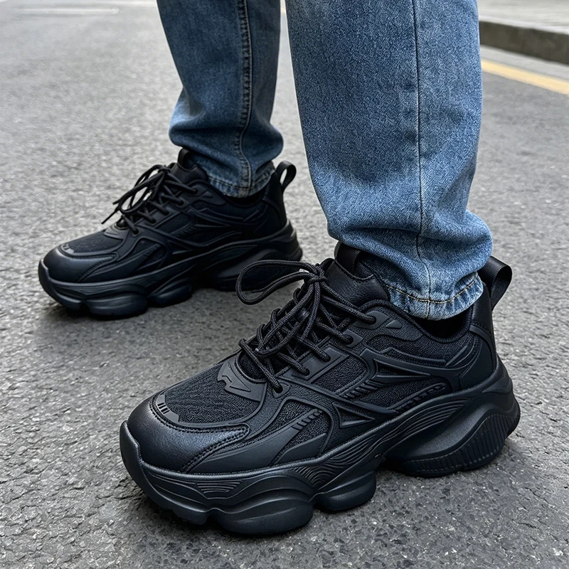 Men Shoes Trainers - Chaussures de sport à plateforme épaisse