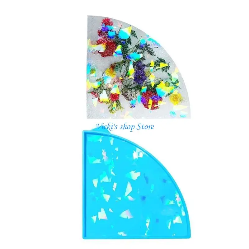 1 مجموعة سهلة التنظيف قالب من السيليكون خزانة عرض صنع قالب مجوهرات ملحق قالب صب لعشاق DIY