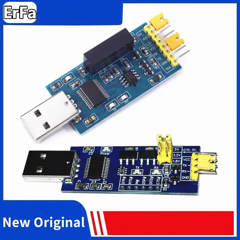 FT232RL serial port module USB to TTL serial port optoelectronic isolation board 5V 3.3V 1.8V level Download the burn line