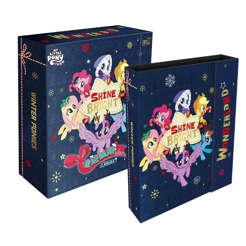 KAYOU-tarjeta de Anime My Little Pony, tarjetas eternas de la amistad, paquete Huiyue, tarjeta de colección rara SC SGR, regalo de juguete, tarjeta