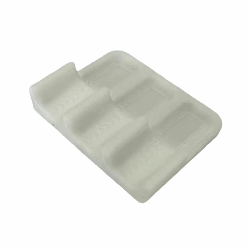 

3D Printed Plastic Brush Holder Durable Lightweight Brush Storage Box Space-Saving Portable Rests Drip Tray Pad Acrylic Painting