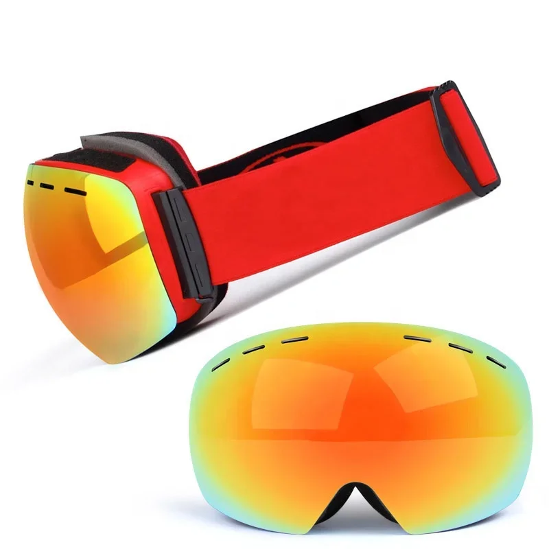 Snow Goggles Anti Glare Anti Fog UV400 Snowboard Ski Goggles Strong Protection Sports Sunglasses Outdoor Sports Equipment 2024