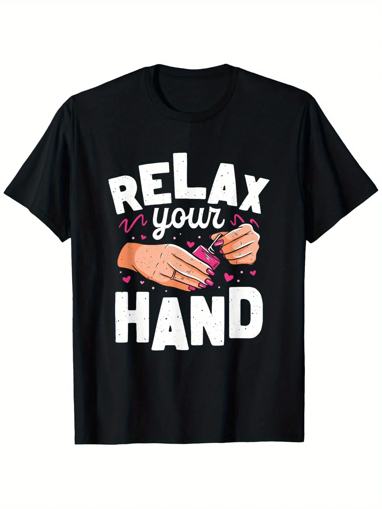 

Мужская футболка большого размера — мягкая унисекс с круглым вырезом, с текстовым принтом, черная хлопковая повседневная футболка с короткими рукавами