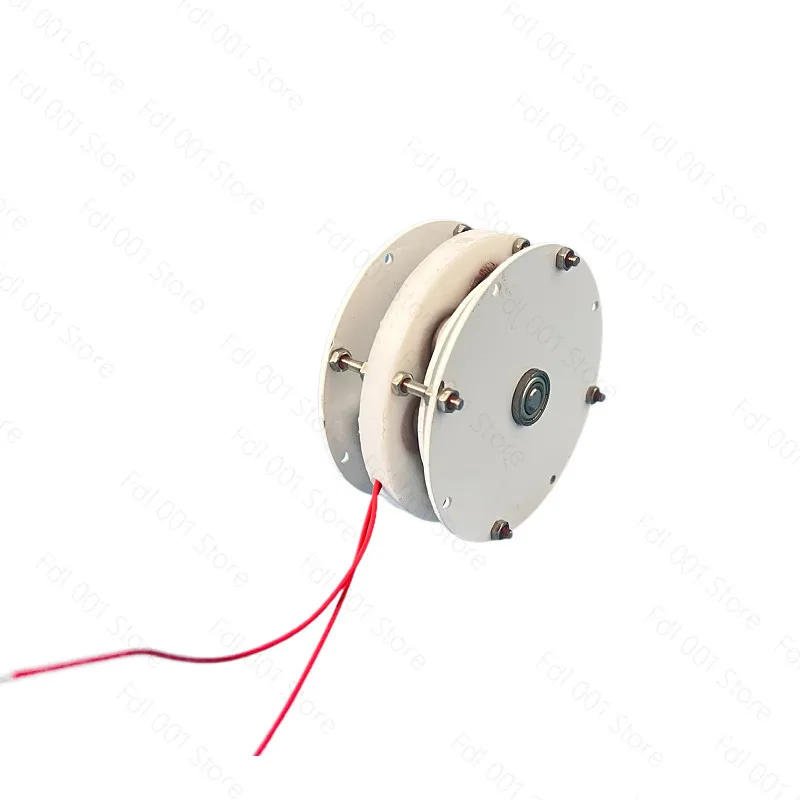 Micro Disc Coreless Permanent Magnet Generator Low Speed Low Resistance Reciprocating for Hand Crank Vibration