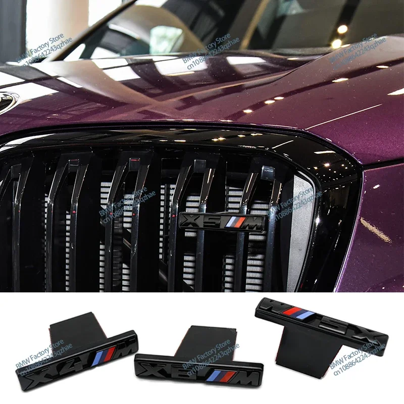 

3D ABS Car Front Grille Emblem Decorative Accessories X2M X3M X4M X5M X6M Badge For BMW E53 E64 E46 E39 E38 E90 E60 E36 F30 F20