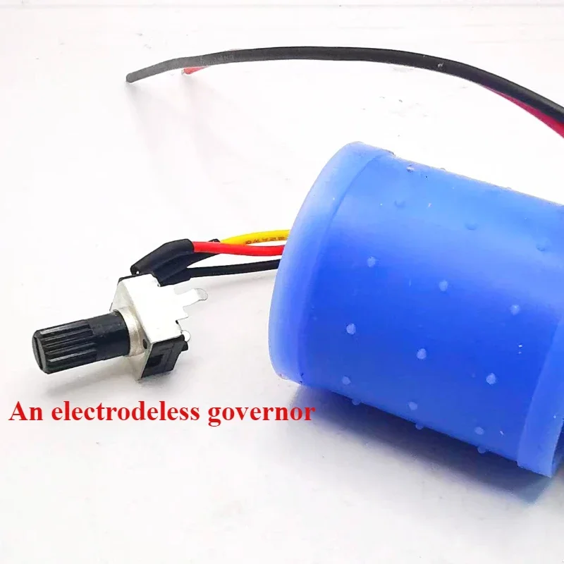 DC 9V 12V 24V 100000RPM Ultra-high Speed BLDC 3-Phase Brushless Motor Equipped w/ driver CNC Aluminum Alloy Impeller Ducted Fan