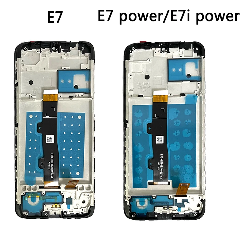 Pantalla LCD probada de 6,5 pulgadas para Motorola Moto E7, montaje de digitalizador táctil para Moto E7 Power LCD Diaplsy E7i Power LCD