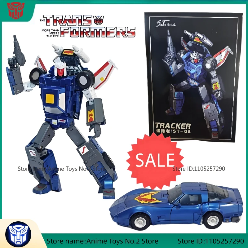 

Игрушки-трансформеры, робот, киностудия, серия ST02, треки, экшн-кукла, подарок на день рождения, модель, коллекционная оригинальная коробка, модный подарок