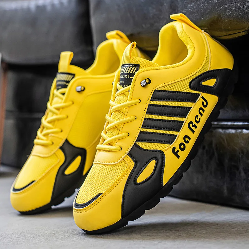 رجل أحذية رياضية الصيف شبكة الأخفاف الدانتيل متابعة الجلود الرياضة أربعة مواسم احذية الجري غير رسمية الرجال مريحة فورست غامب حذاء
