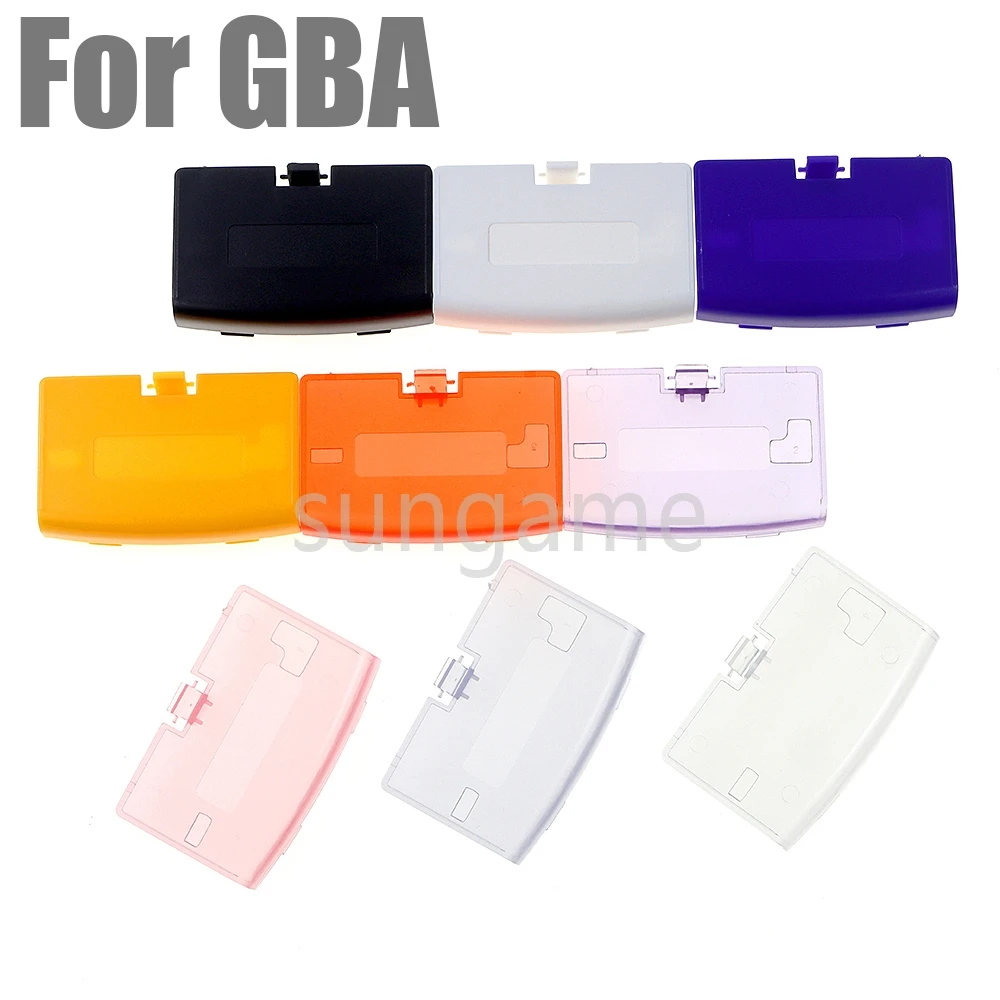 2pcs Replacement Shell Battery Back Door for GBA Cover Repai