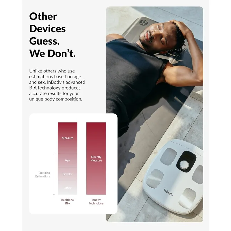 مقياس تكوين الجسم H30 مقياس ذكي مع مؤشر كتلة الجسم، الدهون في الجسم، مقياس كتلة العضلات مع التطبيق، قياس الدهون في الجسم