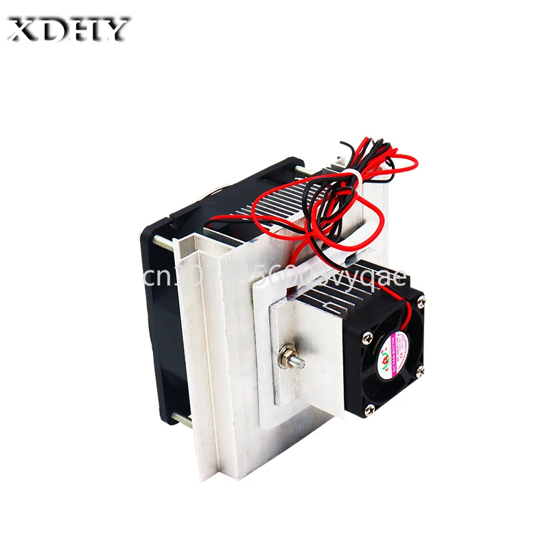 Semiconductor Cooling Fan DIY RadiatoR 12V Pet Small Air Conditioner 12706 RefRigeRatoR Set